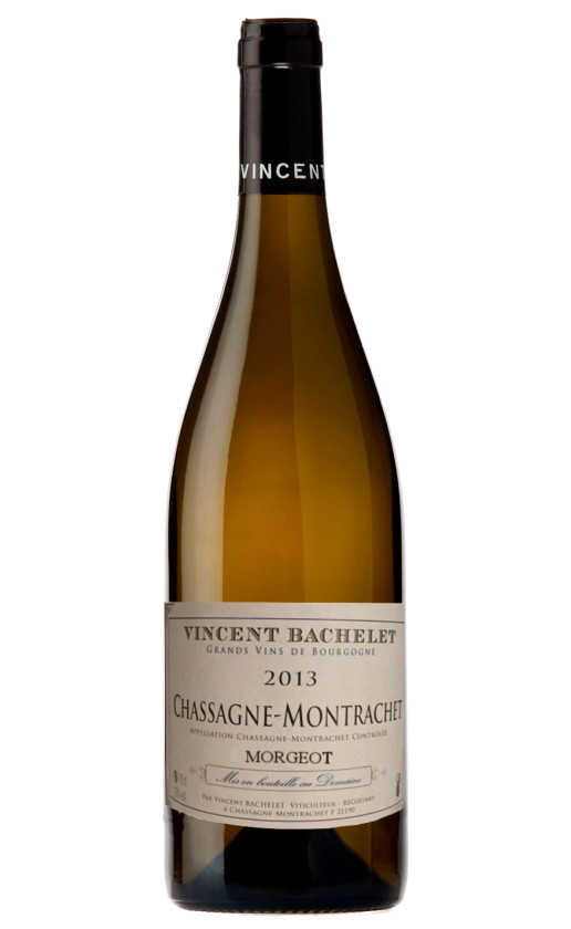 Vincent Bachelet Chassagne-Montrachet Morgeot 2013