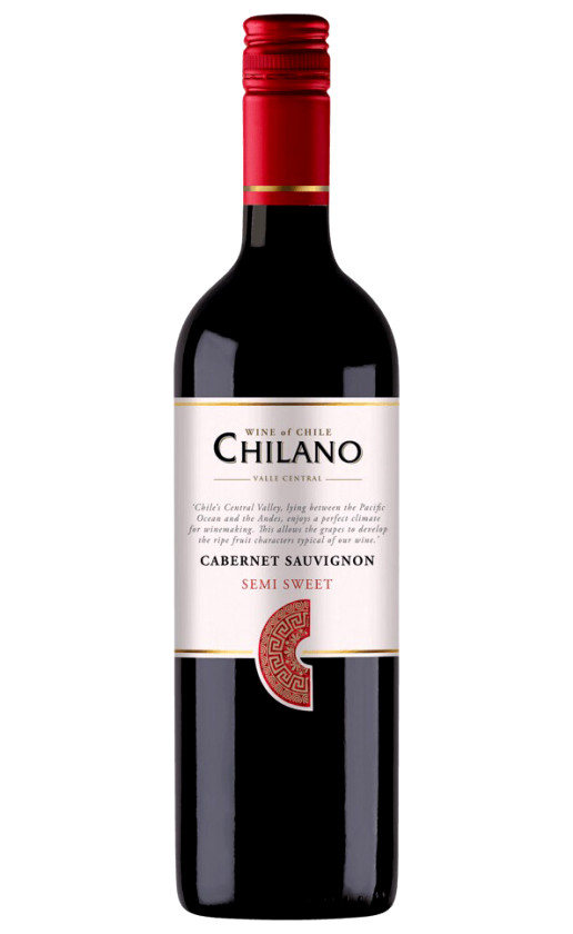 Vinedos y Frutales Chilano Cabernet Sauvignon Semi Sweet Central Valley