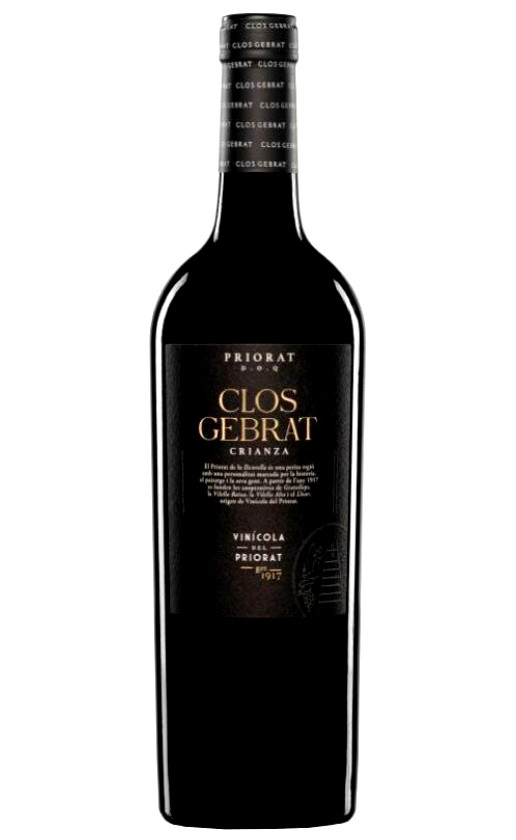 Vinicola del Priorat Clos Gebrat Crianza Priorat 2018