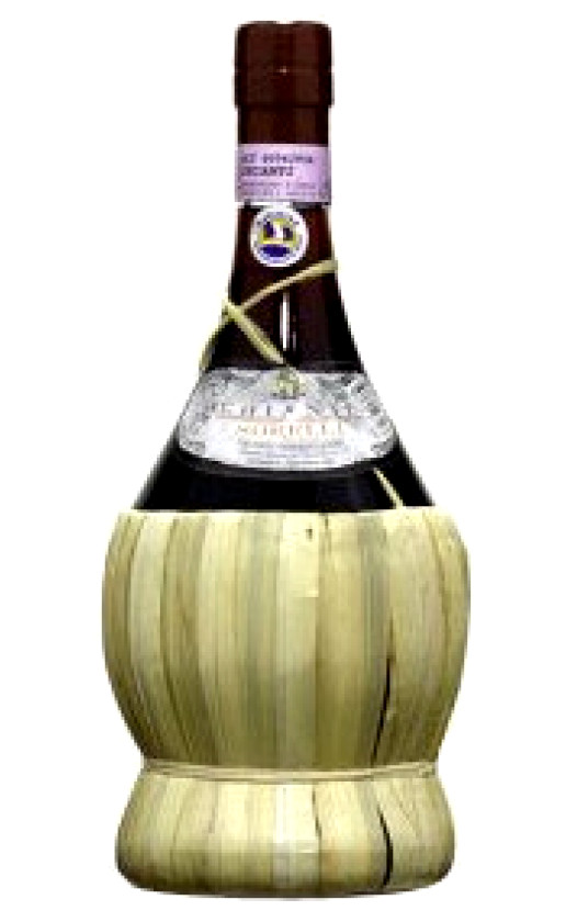 Vino Sorelli Borgo Rustico Chianti Fiasco Paglia