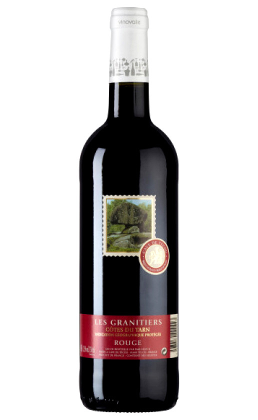 Vinovalie Les Granitiers Rouge Sec Cotes du Tarn