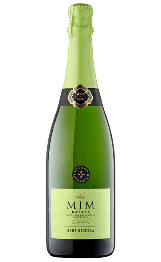 Vins El Cep Mim Natura Cava Brut Reserva Penedes