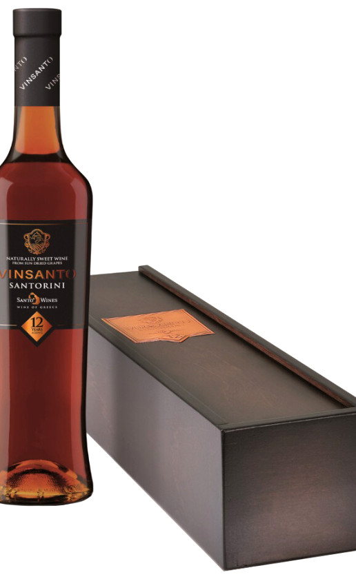 Vinsanto Santorini 12 Years Old 2002 wooden box