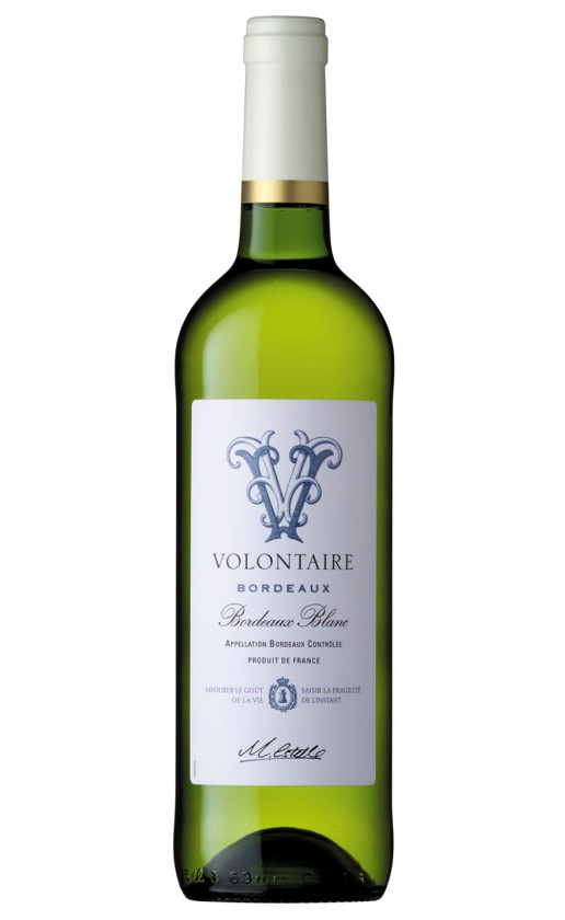Volontaire Blanc Bordeaux 2014