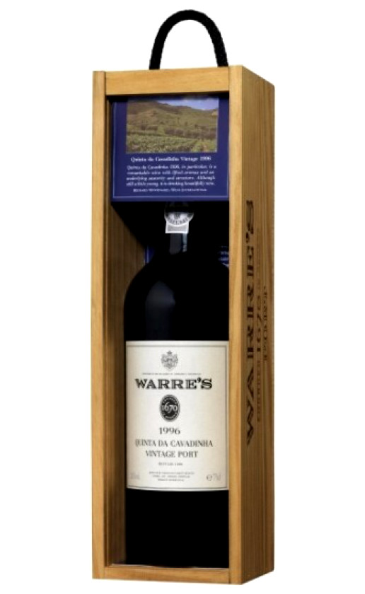 Warre's Quinta da Cavadinha Vintage Port 1996