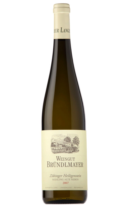 Weingut Brundlmayer Riesling Zobinger Heiligenstein Alte Reben 2007
