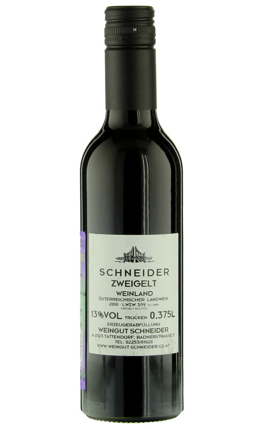 Weingut Schneider Zweigelt 2018