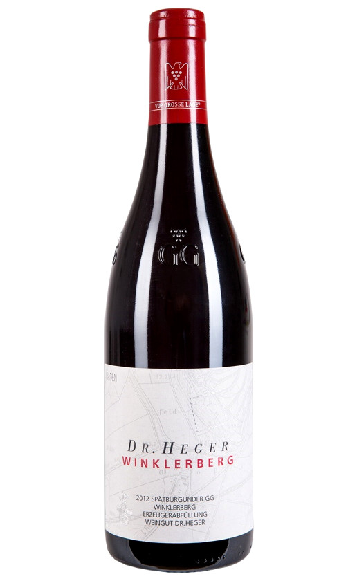 Weinhaus Heger Ihringer Winklerberg Spatburgunder GG 2012