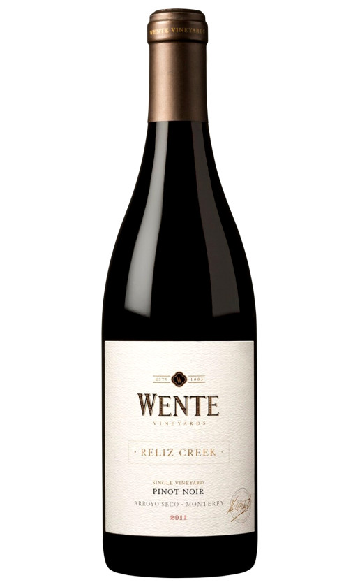 Wente Reliz Creek Pinot Noir 2011