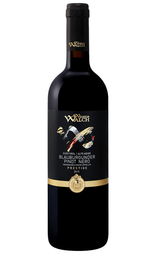 Wilhelm Walch Blauburgunder Prestige Alto Adige 2015