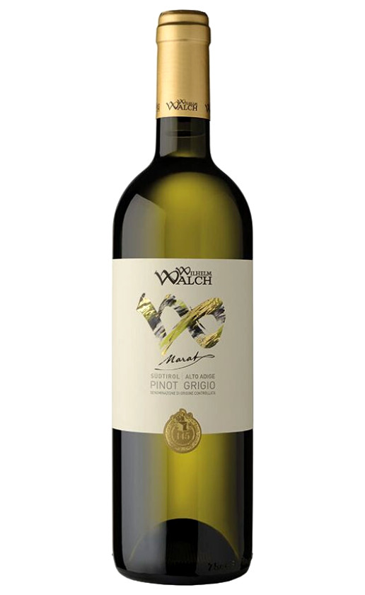 Wilhelm Walch Marat Pinot Grigio Alto Adige 2018