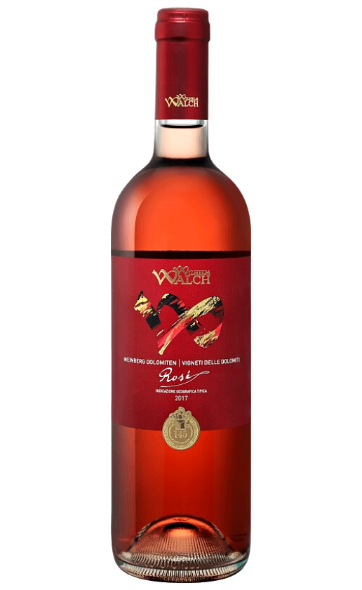 Wilhelm Walch Rose Vigneti delle Dolomiti 2017