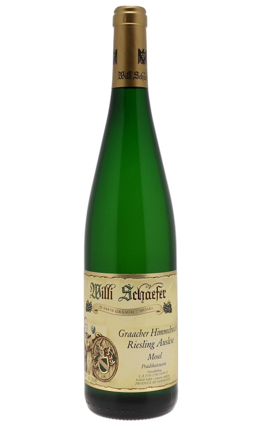 Willi Schaefer Graacher Himmelreich Riesling Auslese #9 2019