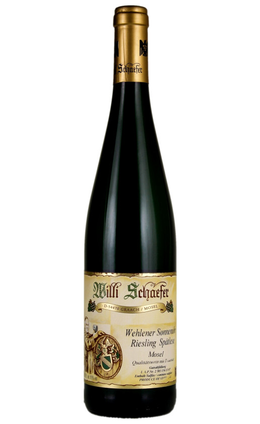 Willi Schaefer Wehlener Sonnenuhr Riesling Spatlese 2019