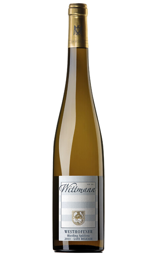 Wittmann Westhofener Riesling Spatlese 2011