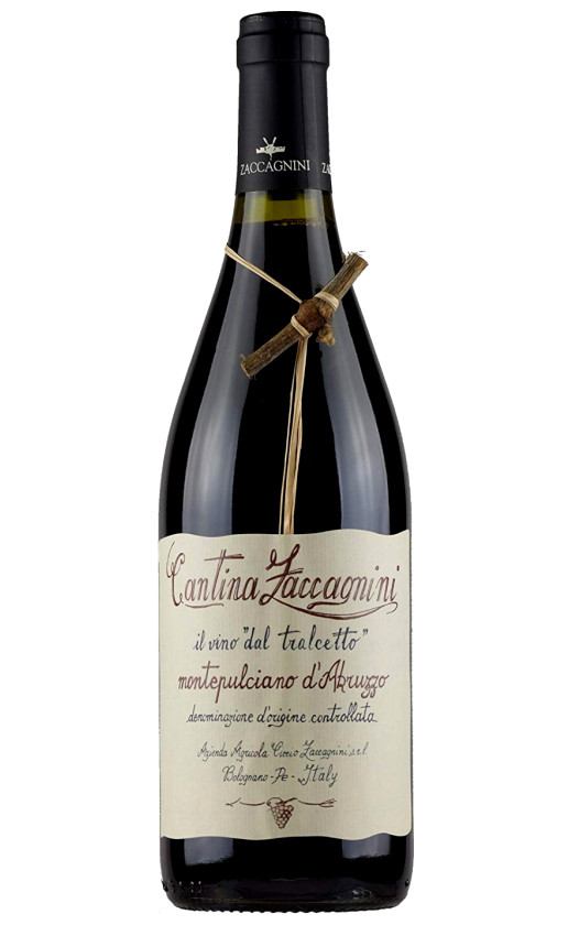 Zaccagnini Tralcetto Montepulciano d'Abruzzo 2017