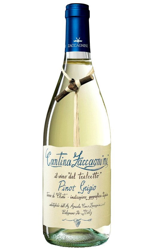 Zaccagnini Tralcetto Pinot Grigio Terre di Chieti 2018