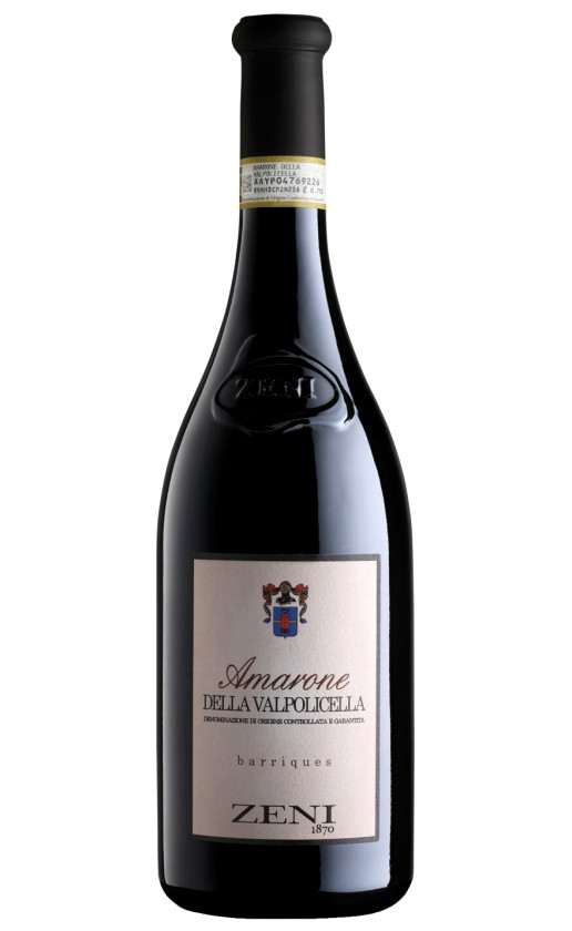 Zeni Amarone della Valpolicella Barriques 2015