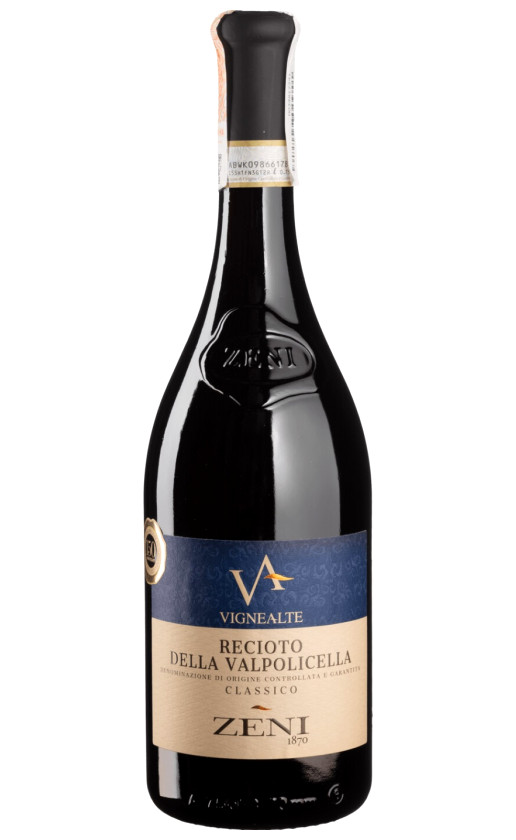 Zeni Vigne Alte Recioto della Valpolicella Classico 2019