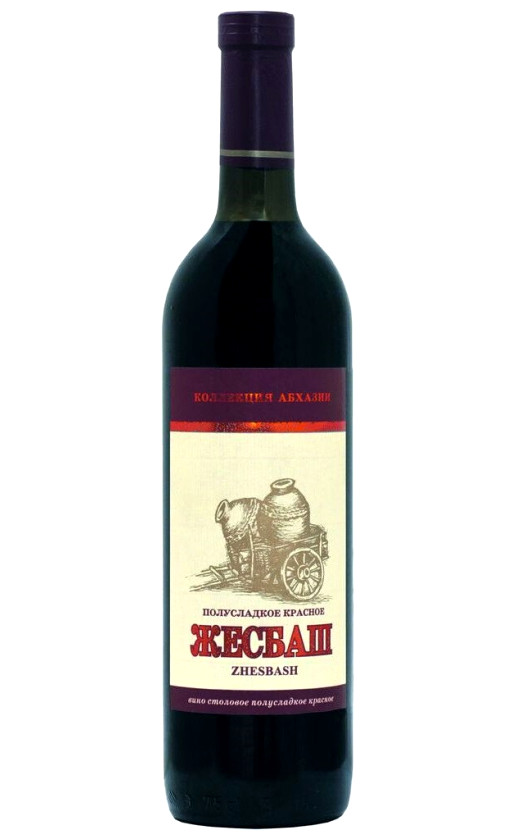 Жесбаш Красное Полусладкое