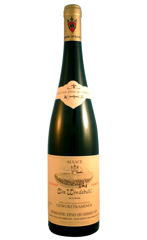 Zind-Humbrecht Gewurztraminer Clos Windsbuhl Vendanges Tardives 2009