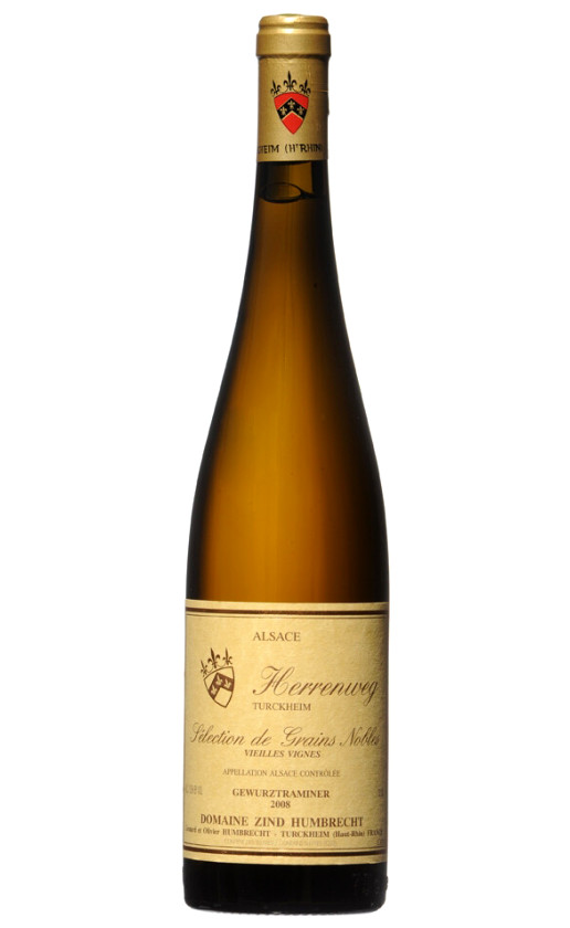 Zind-Humbrecht Gewurztraminer Herrenweg de Turckheim Selection de Grains Nobles 2008