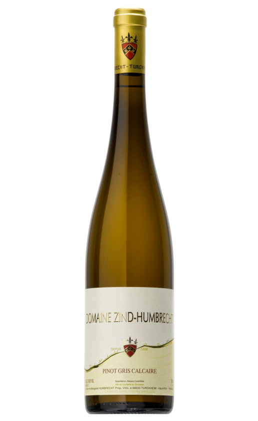 Zind-Humbrecht Pinot Gris Calcaire Alsace 2011