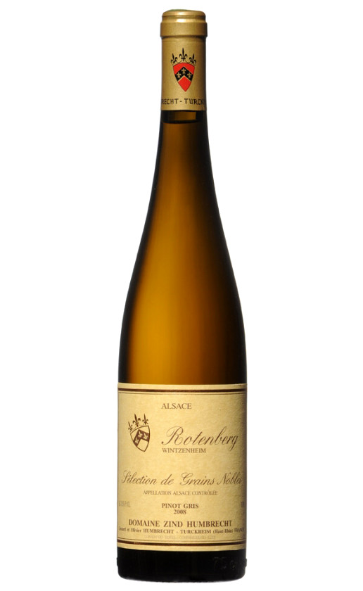 Zind-Humbrecht Pinot Gris Rotenberg Selection de Grains Nobles 2008