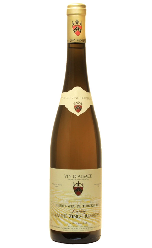 Zind-Humbrecht Riesling Herrenweg de Turckheim Alsace 2012