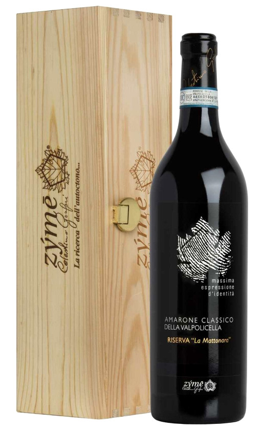 Zyme Amarone Classico della Valpolicella Riserva La Mattonara 2006 wooden box